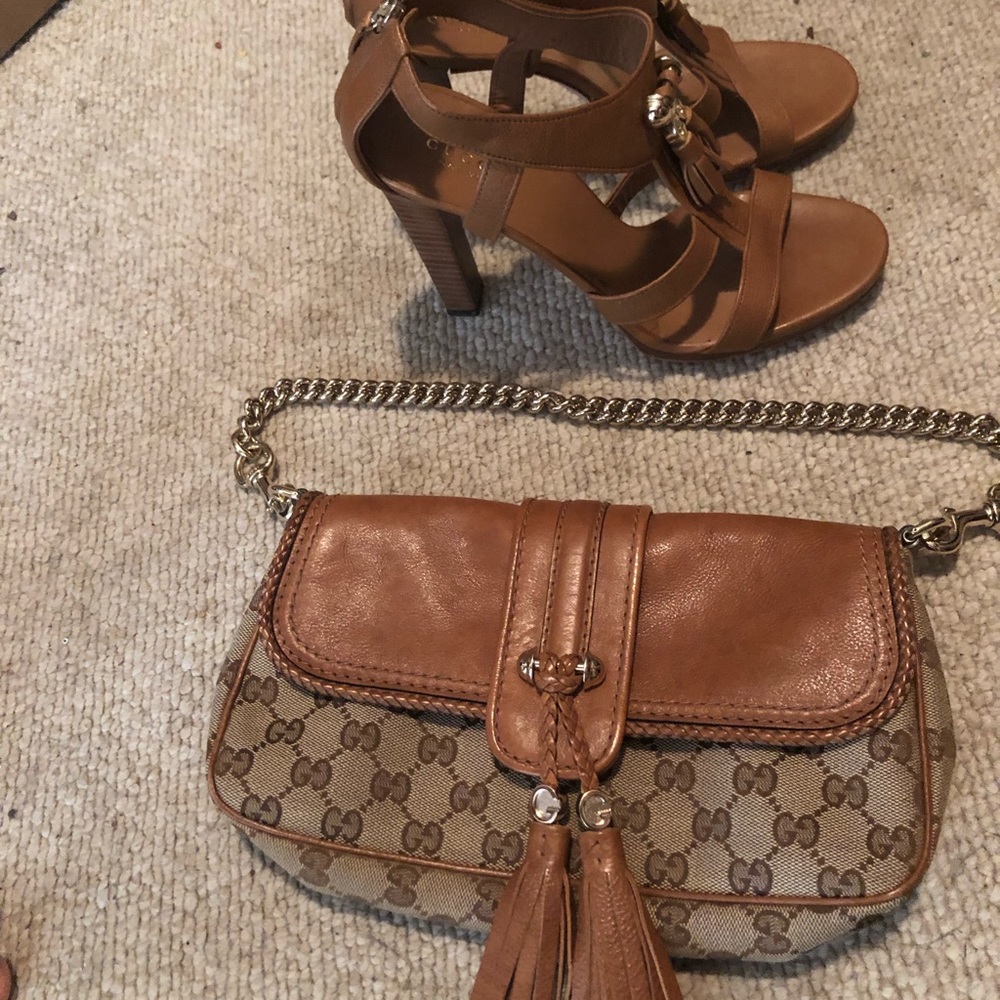 COPY - Authentic Gucci Heels & Clutch